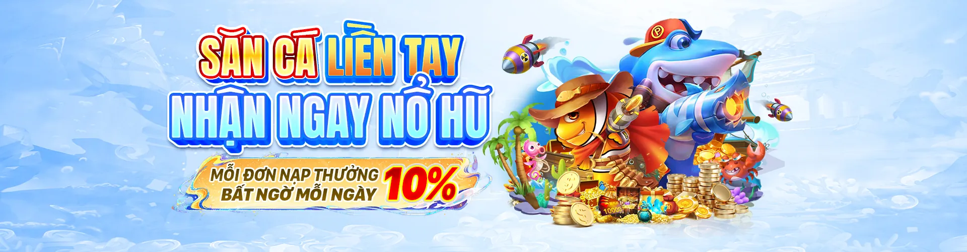 Hình ảnh game bắn cá 18win1 với đồ họa sống động và cá vàng